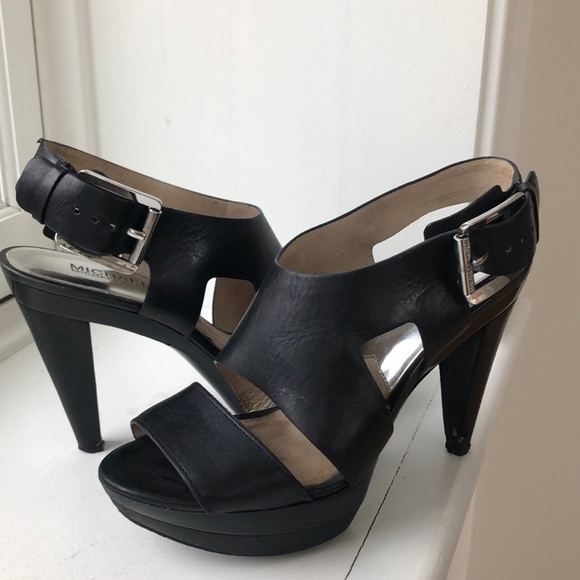 michael kors platform heels